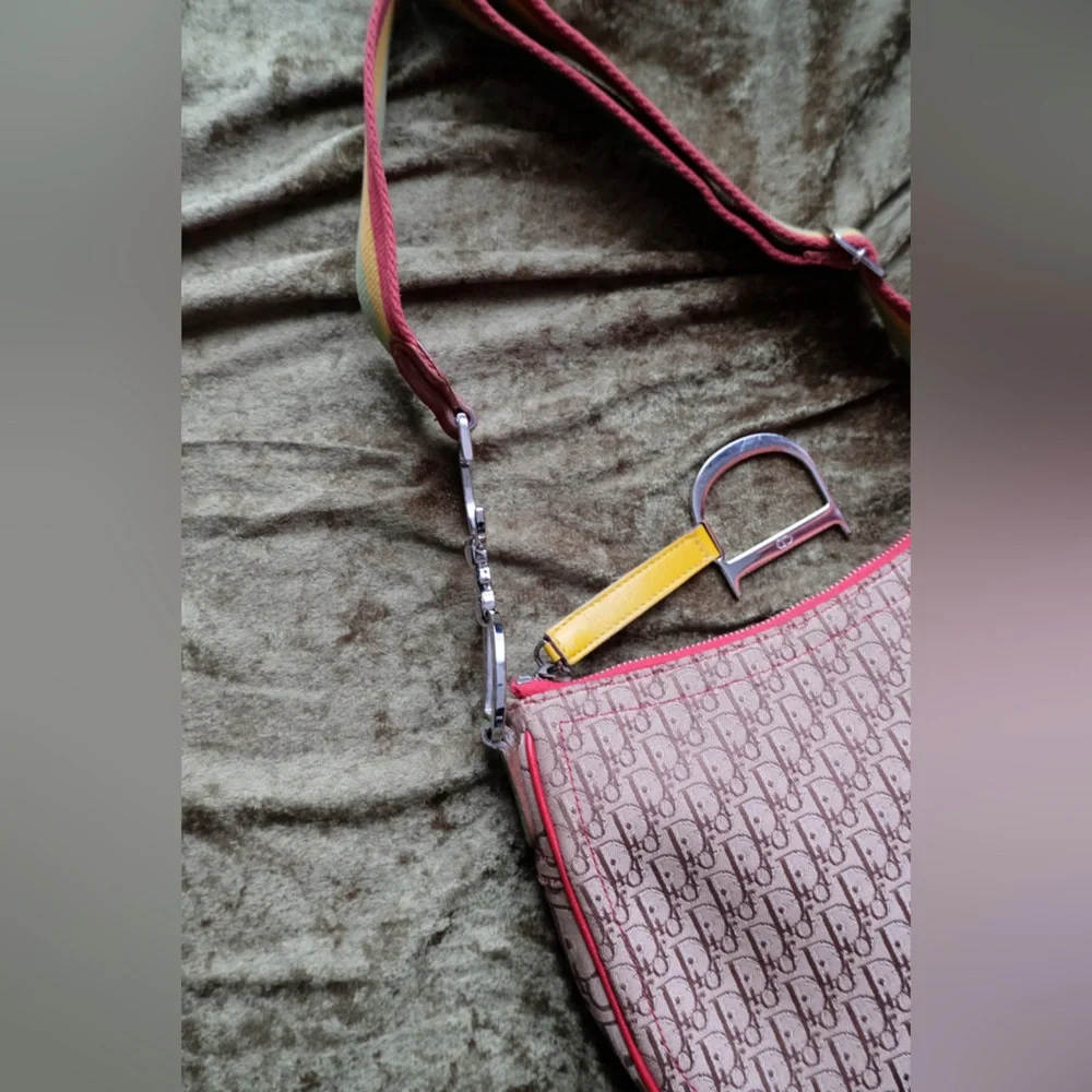 Christian Dior Diorissimo Rasta Shoulder Bag - Picture 4 of 6
